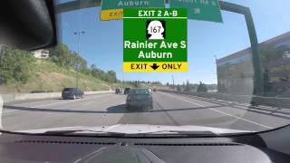 S. Bellevue to Kent via I-405 and SR-167