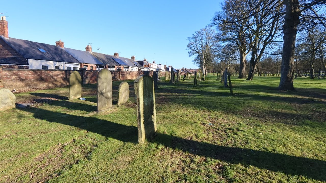 AN OLD JEWISH BURIAL GROUND IN A NORTHERN TOWN