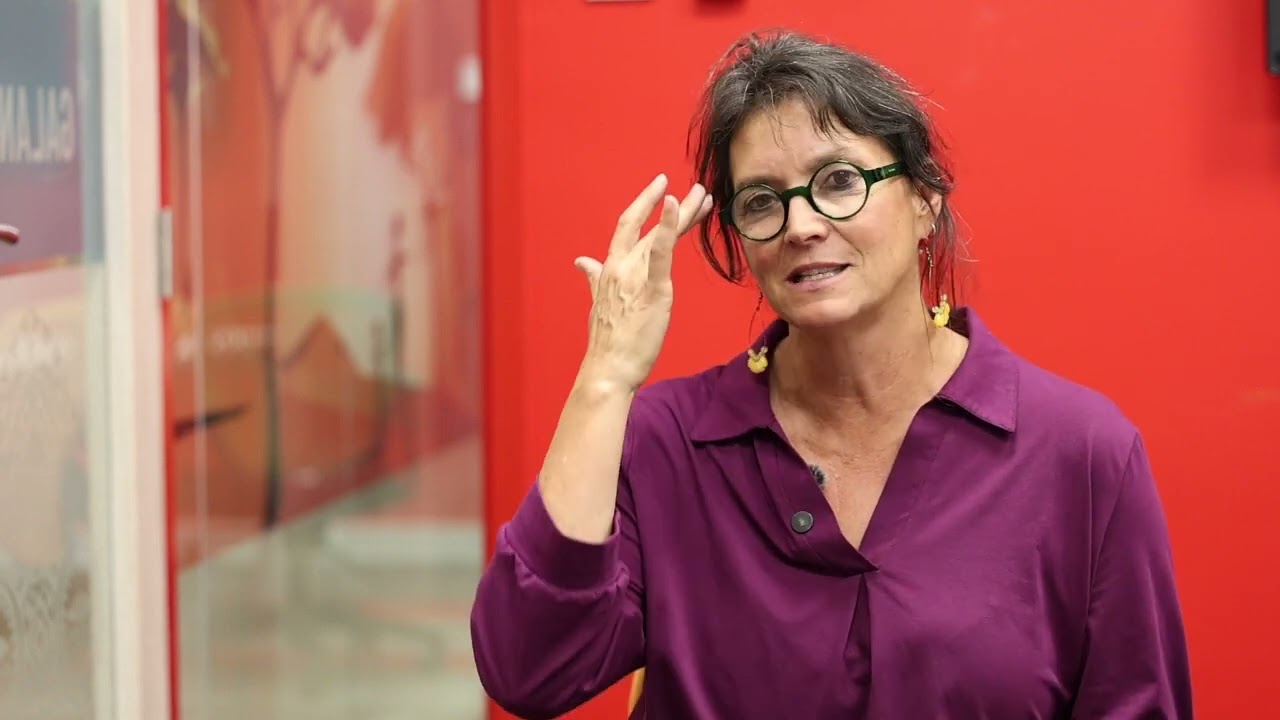 Sara Blecher, Producer, at Masterclass on Intimacy Coordination and Safety on Production Sets.