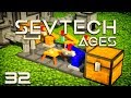 SevTech: Ages EP32 Wireless Crafting Grid +Pneumaticcraft Assembly Line