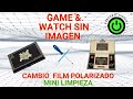 [NINTENDO GAME &amp; WATCH] Cambio film POLARIZADO PINBALL