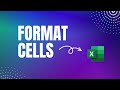 أزاي اعمل تنسيق لخلايا الاكسيل Format Cells