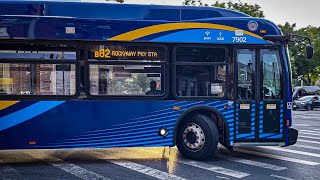 ᴴᴰ⁶⁰ 2022 XD40 #7902 on the B82 Bus to Rockaway Parkway - MTA New York City Bus (09/29/2022)