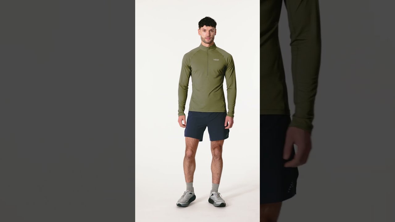 Preview of Rab Sonic Long-Sleeve Zip Shirt - Men's Video