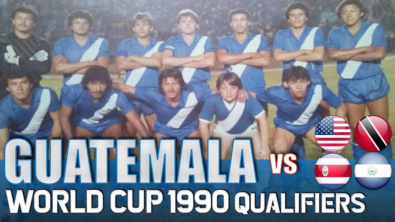 Гватемала. Чемпионат мира по футболу 1990. Квалификация. Все матчи. Лучшие моменты | Дорога в Италию