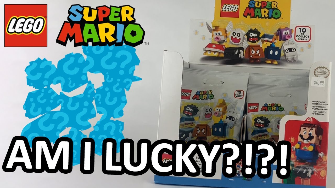 New Lego Super Mario CHARACTER PACKS Opening | Am I Lucky?!