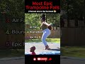 Most Epic Trampoline Fails 🤣 | Funniest Bounce Fails Ever #shorts