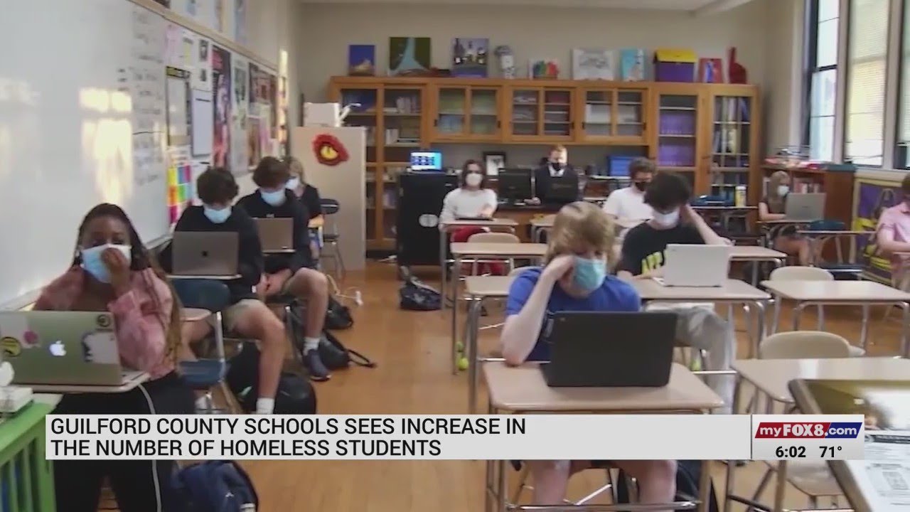 Guilford County Schools sees increase in number of students facing homelessness