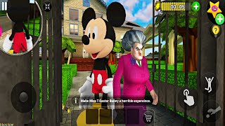 Giant Mickey Mouse In Scary Teacher 3D Update Chapter Trolling Miss T Gameplay