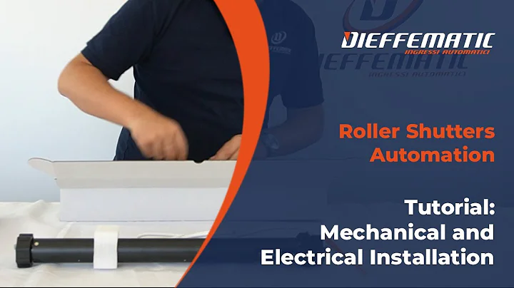 Tutorial: Mechanical and Electrical Installation of Dieffematic Roller Shutter Automation Kit