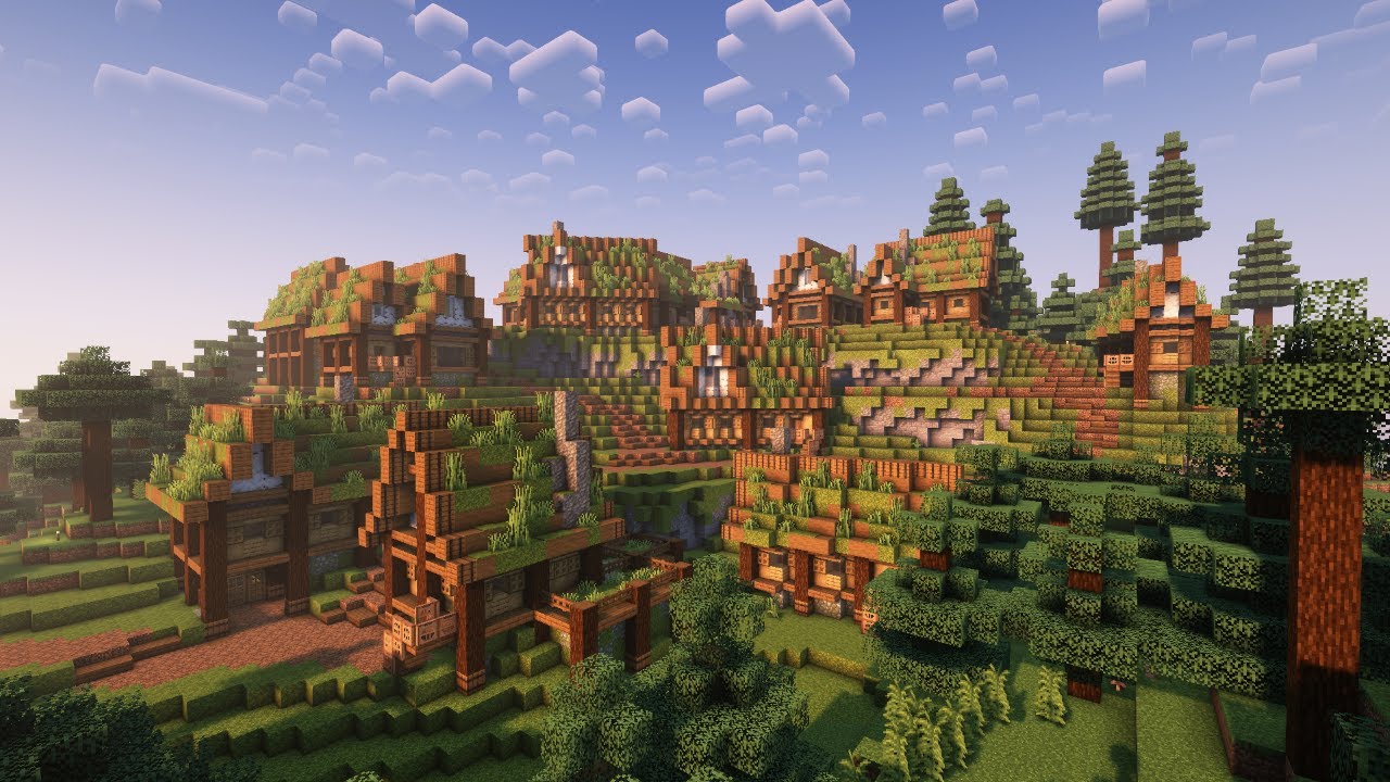 Just chilling - Minecraft building [ mic off / music on ] - YouTube