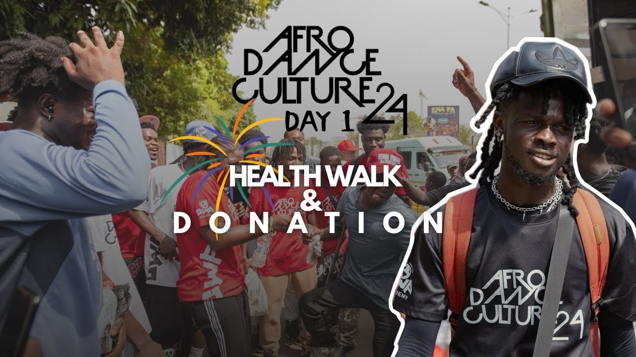 Afro Dance Culture 24 Day 1: Being a Production Manager. DWP Academy Health Walk & Donation.