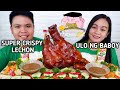 Super Crispy Lechon Ulo Ng Baboy Mukbang /Putok Batok Food /Filipino Food Mukbang Collab @Jazz EATS