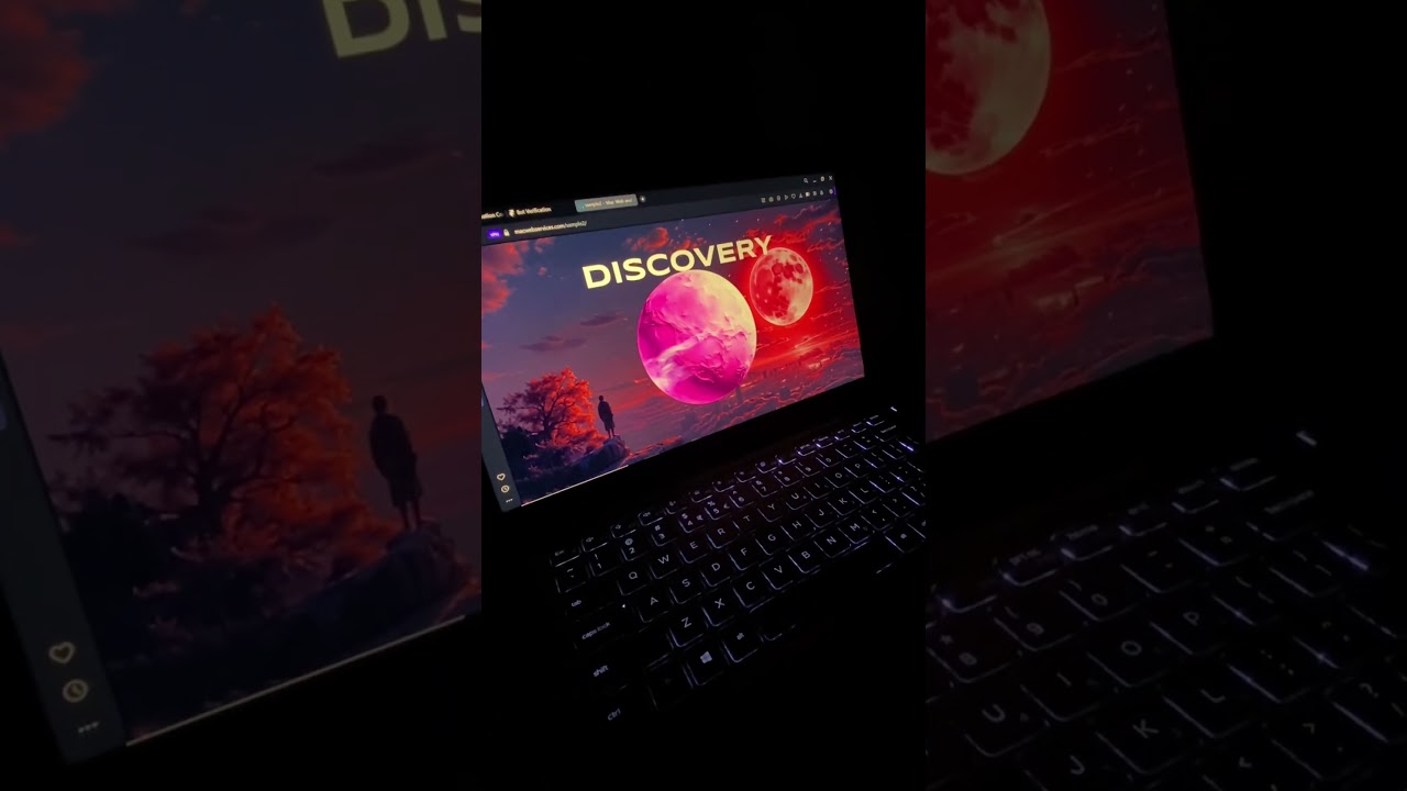 3D Website Animation 