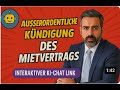 Außerordentliche Kündigung des Mietvertrags: Was Mieter und Vermieter wissen müssen