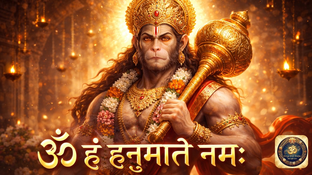 🔴 ॐ हं हनुमते नमः | Om Han Hanumate Namah | New Hanuman Ji Bhajan | Divya Stuti Bhajan 🚩🙏