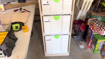 FESTOOL TOWER! Sys3 Systainer Rails for van racking