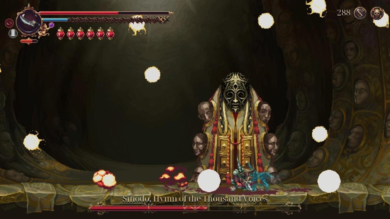 Blasphemous 2 Sinodo, Hymn of Thousand Voices True Torment No Potion Boss Fight PS5