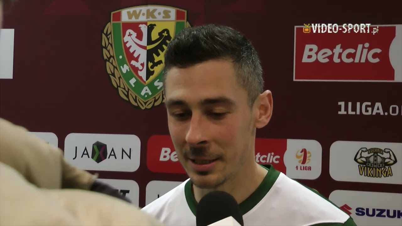 Patryk Sokołowski po meczu 23. kolejki Betclic 1. ligi, Śląsk Wrocław - Chrobry Głogów (28.02.26r.)