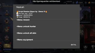 Script shadow slayer v2.0 | fix all bug + add 5 new skin