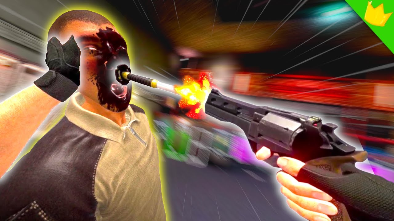 I made an ILLEGAL VR spear gun | HARD BULLET
