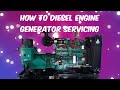 Generator Servicing - 250 KW Cummins Diesel Engine