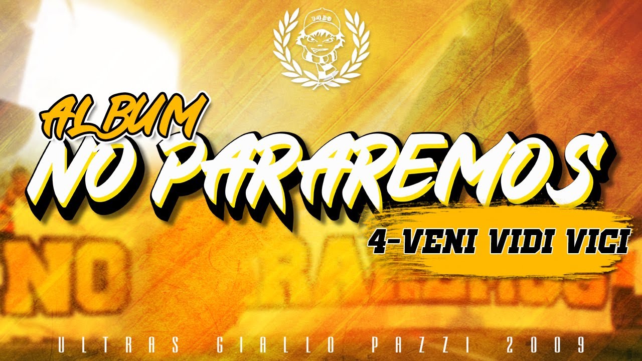 GIALLO PAZZI - ALBUM NO PARAREMOS : 4- 