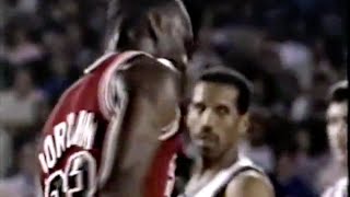 Michael Jordan Defense On Adrian Dantley - 1988 Nba Ecsf