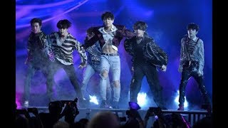 BTS Performs Fake Love at Billboard Music Awards 2018 + Wins Top Social Artist [Behind Camera]