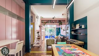 NEVER TOO SMALL: Musicians’ Pet Friendly Apartment, Buenos Aires  48sqm/516sqft