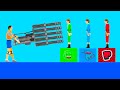 I Tried EXTREME YOUTUBER LEVELS In Happy Wheels!