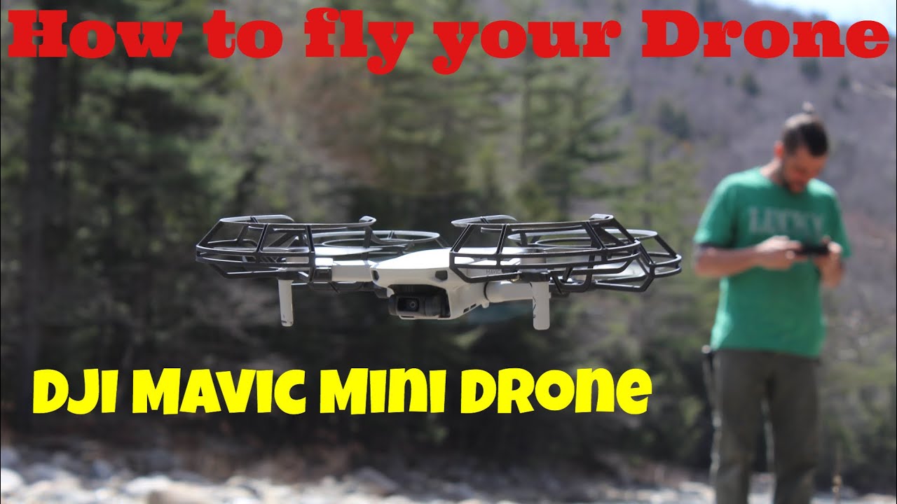 How to fly DJI Mavic Mini Drone - YouTube
