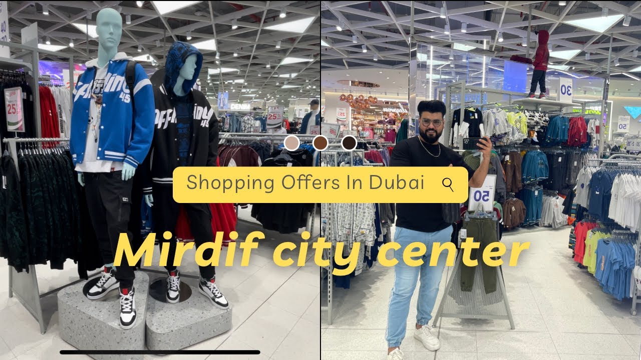 Shopping Offers In DUBAI Mirdif City Center CityCentreMirdif YouTube