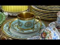 Чайные пары Vieux Paris, чайные трио Германия 1920-1930 гг