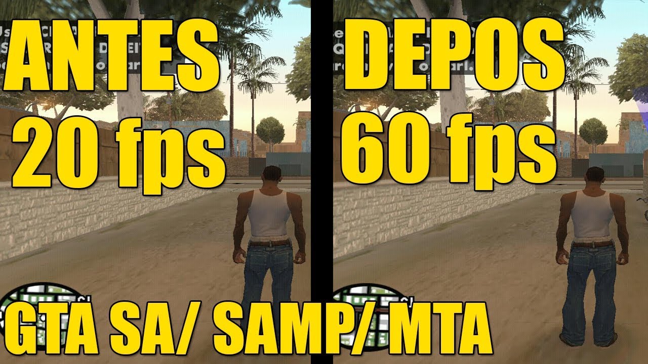 TIRAR LAG E AUMENTAR FPS GTA SA/SAMP/MTA | CVR | - YouTube