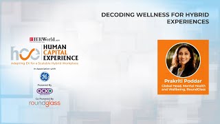 Decoding Wellness for Hybrid Experiences