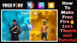 How To Edit Free Fire 1vs1 Thumbnail Photo Editing Tutorial In Picsart #Jerineditz screenshot 5