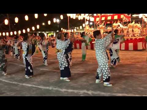 ひろしのさくら音頭 　東綾瀬公園ハト広場 納涼盆踊り大会 20230825