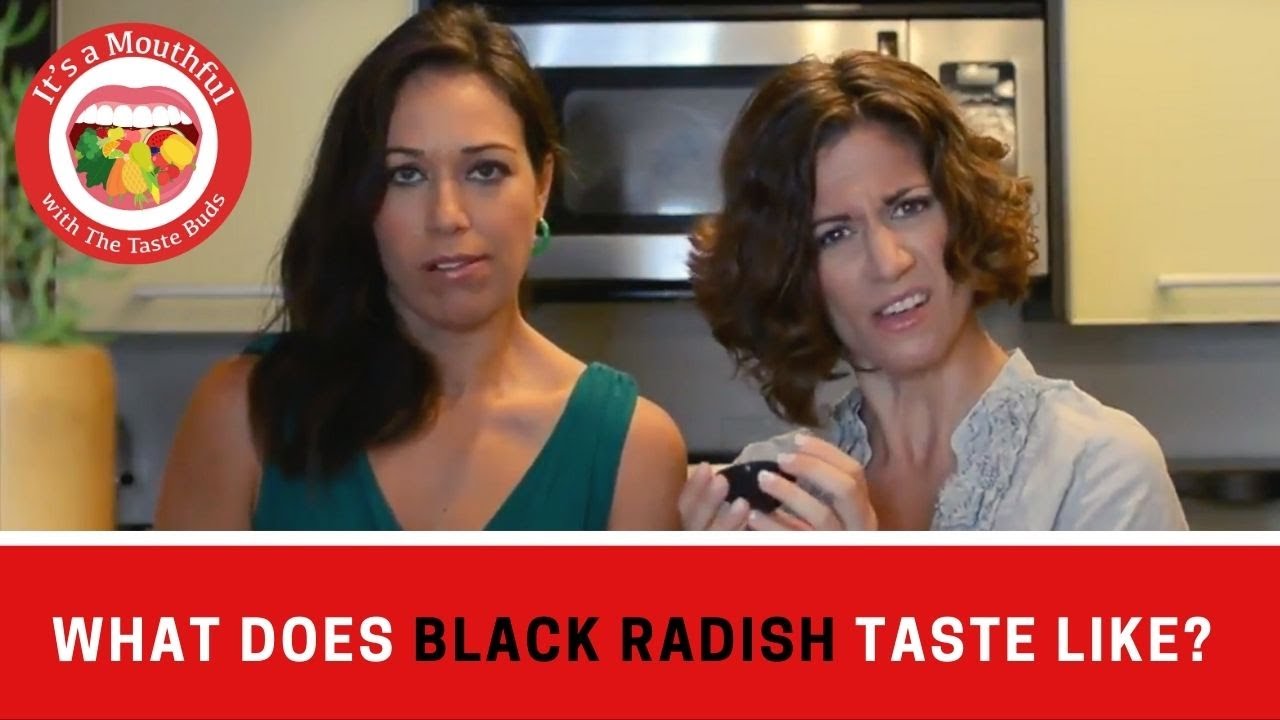 What does BLACK RADISH taste like?