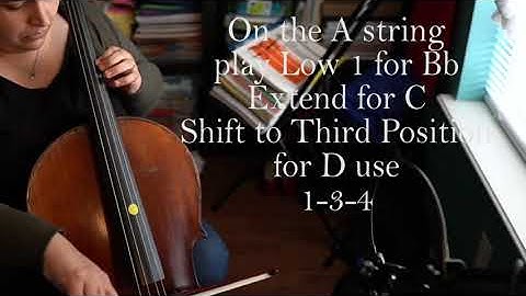 F Major 2 Octave Scale and Arpeggio for Cello
