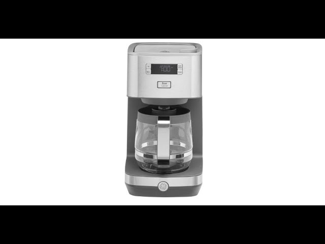 GE 12-Cup Stainless Steel Residential Drip Coffee Maker in the