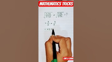 SMALLEST TRICK EVER RELATED TO SQUARE ROOT || THINK BIG & LEARN|| #thinkbigandlearn #viral