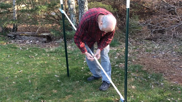 How To Set A Corner - T Post fence