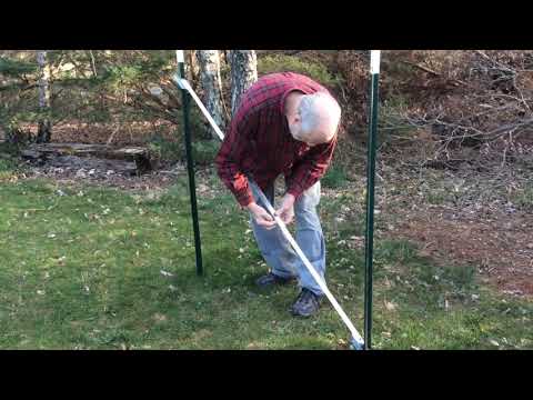 How To Set A Corner - T Post fence