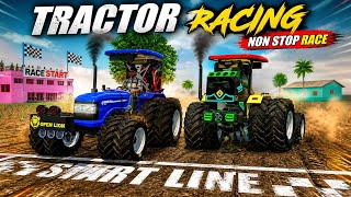 दोनों ट्रैक्टरों के रेसिंग 🥰🚜🚜nishu deshwal Swaraj 855 tractor game indian vehicles simulator 3d 