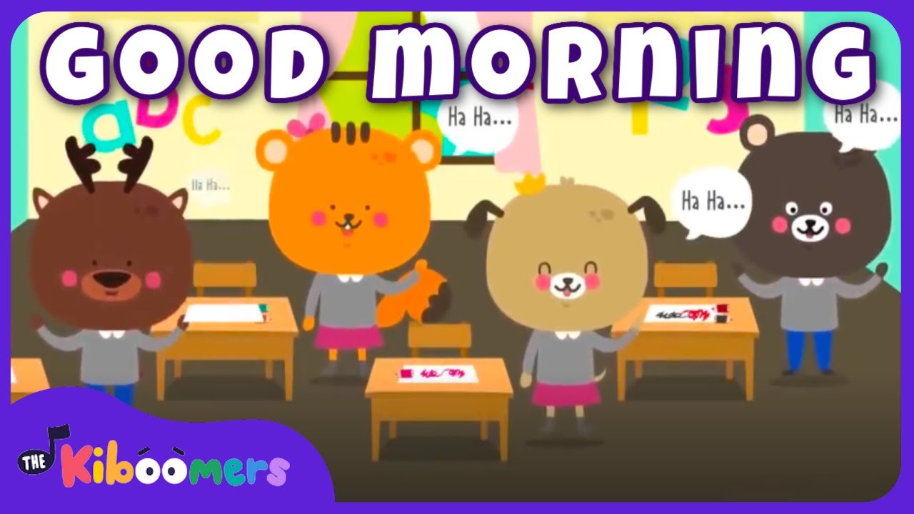 Good Morning Song   THE KIBOOMERS Preschool Songs for Circle Time