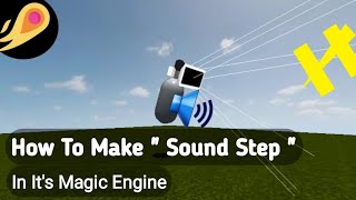 How to make Sound Step .Java || It's Magic Engine || #Itsmagicengine