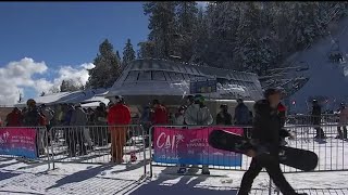 Snow lovers ‘hit the slopes’ at Wrightwood after heavy storms