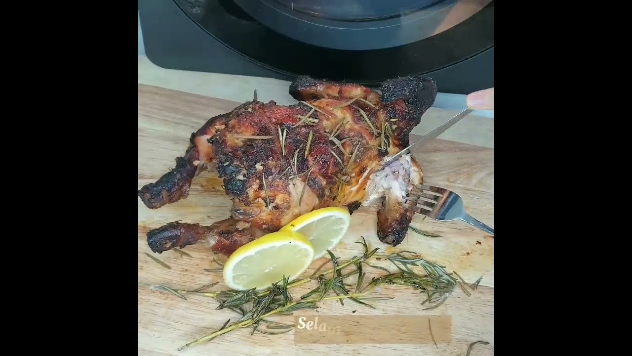 Innofood 14L Digital Air Fryer Oven - Smoky Roasted Chicken Recipe