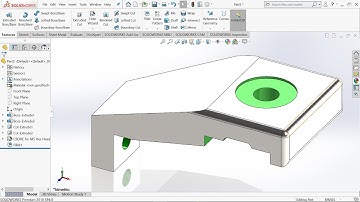 solidworks tutorial trip lever part 97